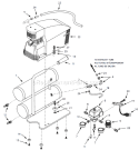 Part Location Diagram of CV221511AJ Campbell Hausfeld Check Valve With Unloader Fitting
